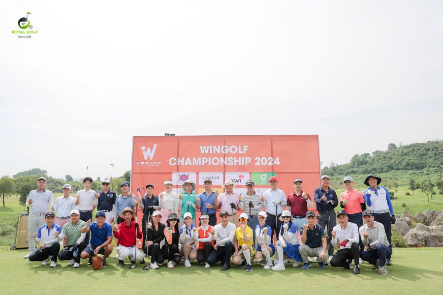 Giải đấu WINGOLF CHAMPION đã diễn ra thành công trên sân Golf Hoàng Gia Ninh Bình